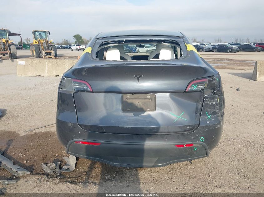 2020 Tesla Model Y Long Range Dual Motor All-Wheel Drive VIN: 5YJYGDEE6LF020432 Lot: 43839866