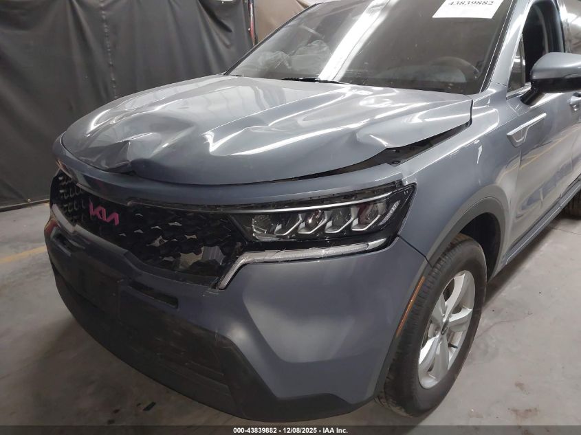 2023 Kia Sorento Lx VIN: 5XYRGDLC2PG180490 Lot: 43839882