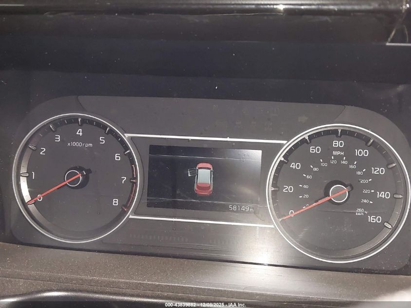 2023 Kia Sorento Lx VIN: 5XYRGDLC2PG180490 Lot: 43839882