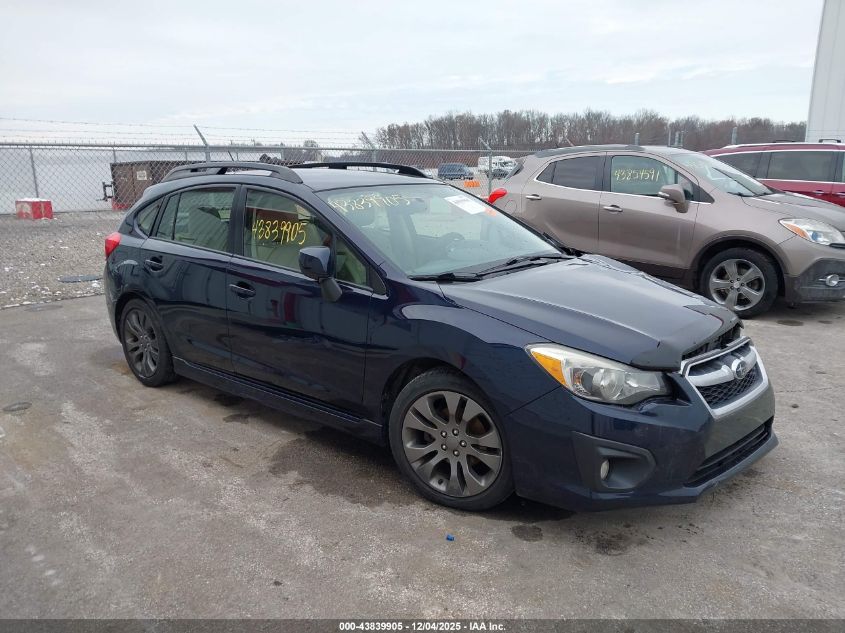 SUBARU IMPREZA 2.0I SPORT PREMIUM