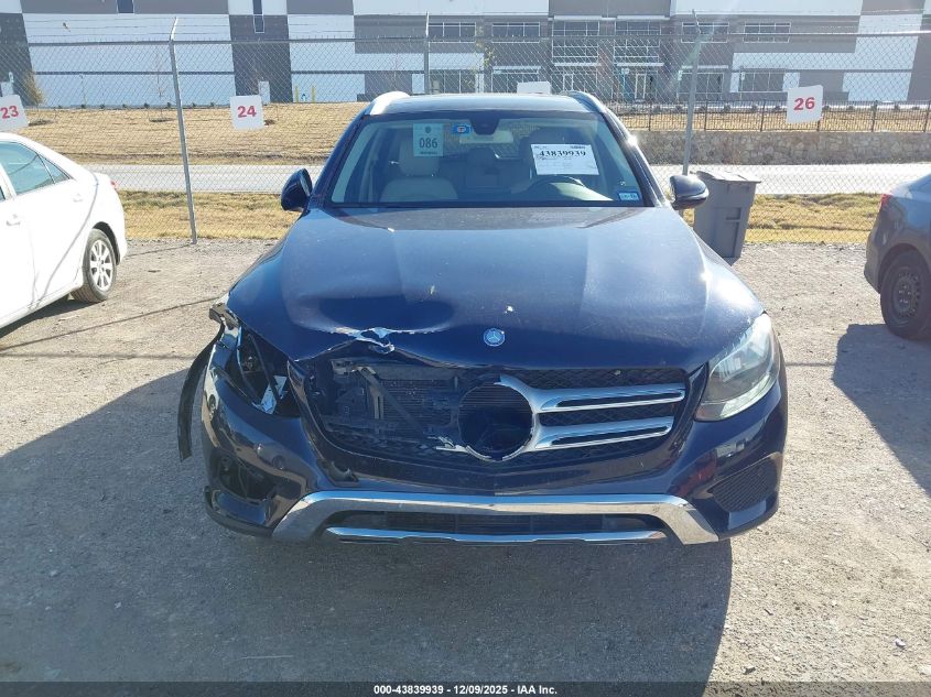 2016 Mercedes-Benz Glc 300 VIN: WDC0G4JB5GF052518 Lot: 43839939