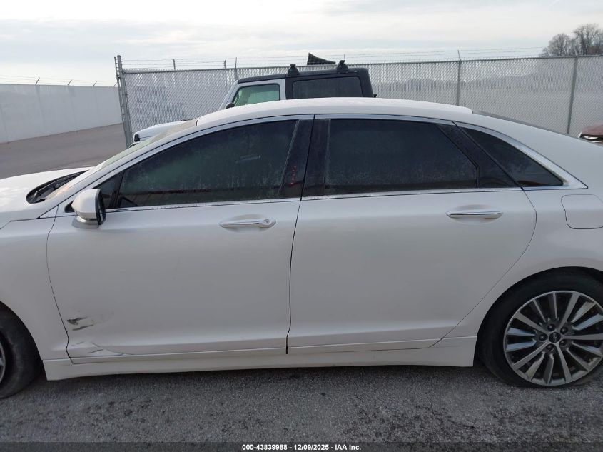 2017 Lincoln Mkz Select VIN: 3LN6L5C96HR615328 Lot: 43839988