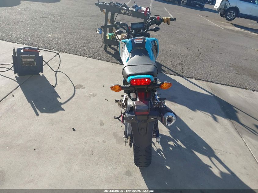 2024 Honda Grom 125 VIN: MLHJC9219R5205187 Lot: 43840006