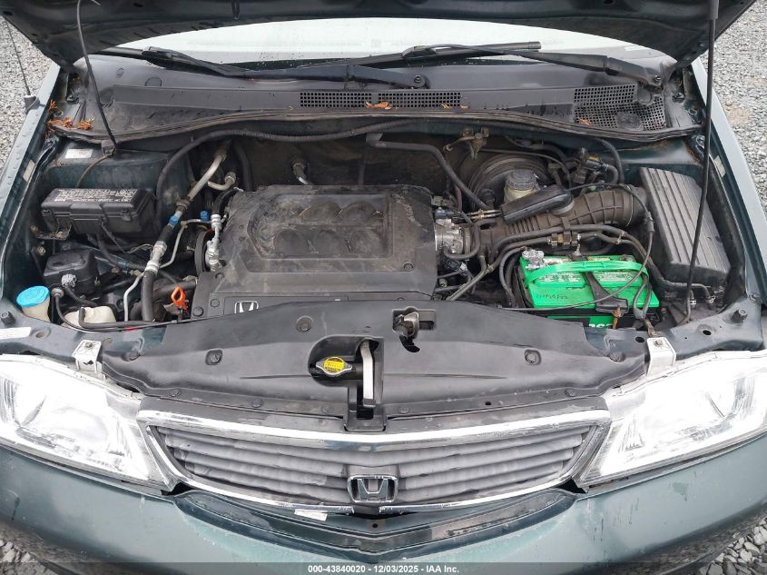 2001 Honda Odyssey Ex VIN: 2HKRL18611H512447 Lot: 43840020