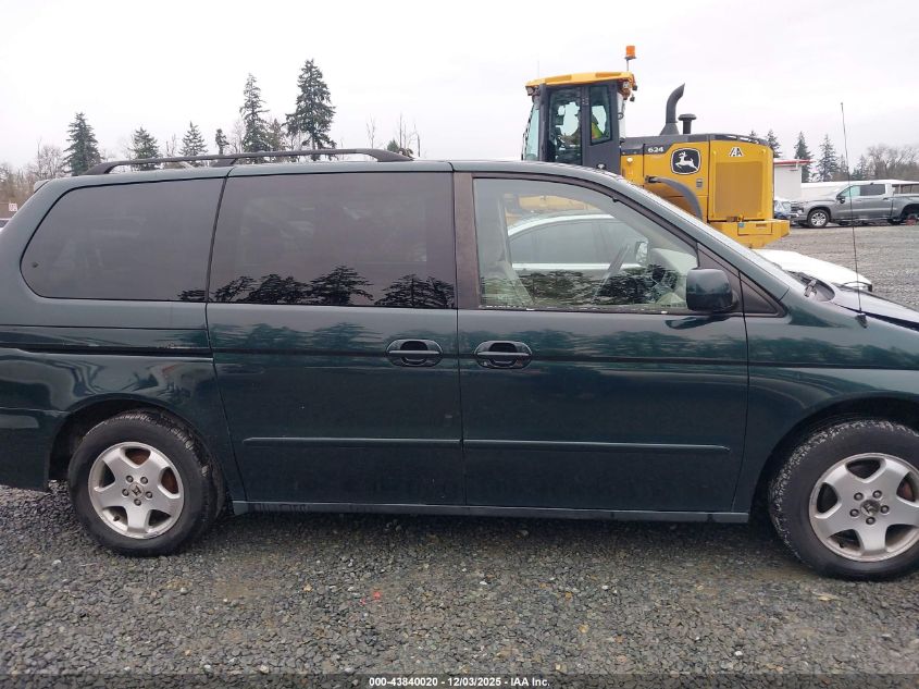 2001 Honda Odyssey Ex VIN: 2HKRL18611H512447 Lot: 43840020