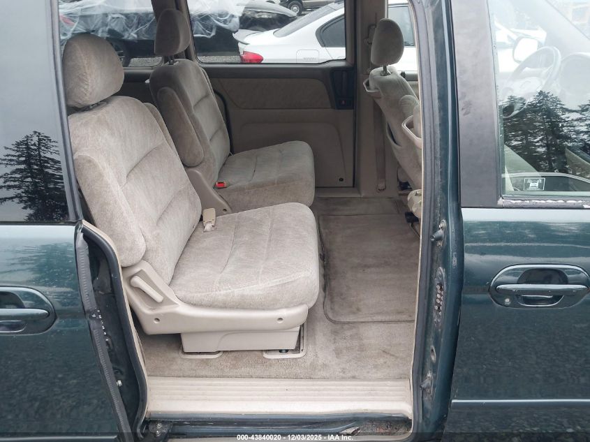 2001 Honda Odyssey Ex VIN: 2HKRL18611H512447 Lot: 43840020