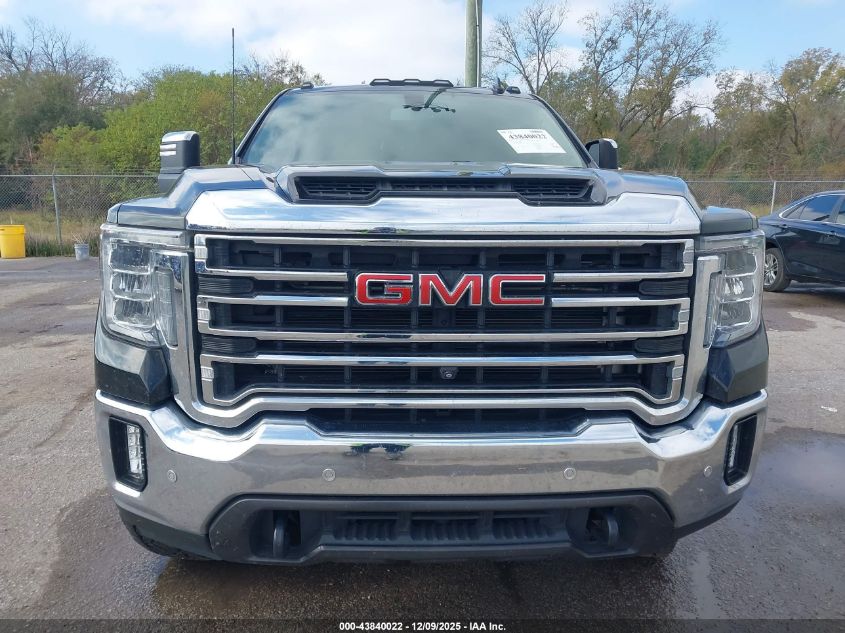 2021 GMC Sierra 2500Hd 4Wd Standard Bed Slt VIN: 1GT49NEY6MF217235 Lot: 43840022