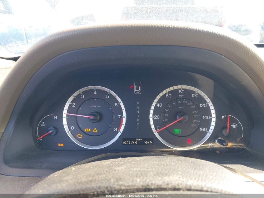 2008 Honda Accord 2.4 Ex-L VIN: 1HGCP26858A006613 Lot: 43840051