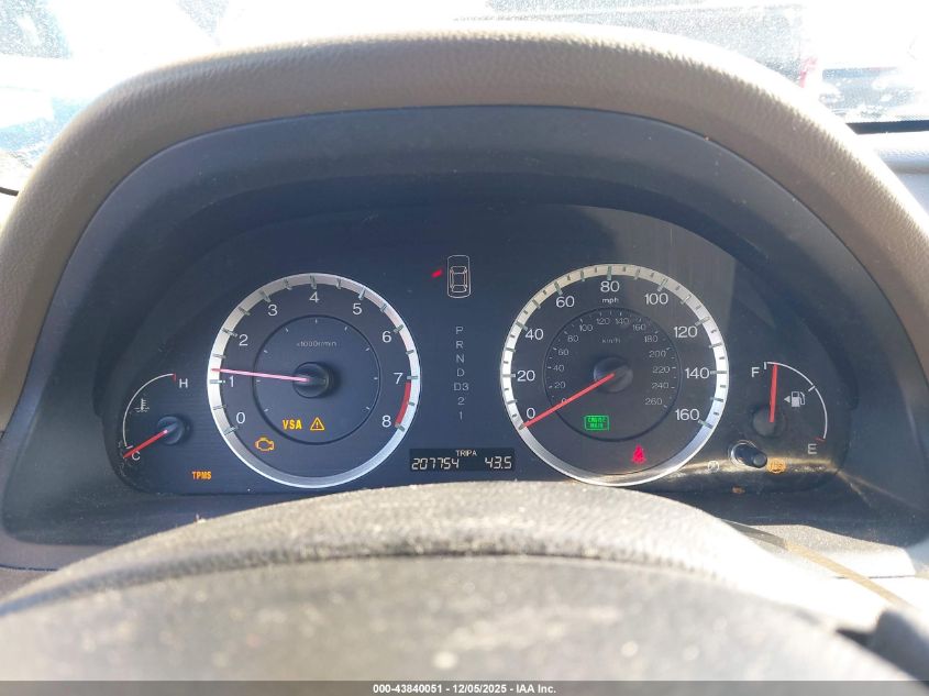 2008 Honda Accord 2.4 Ex-L VIN: 1HGCP26858A006613 Lot: 43840051