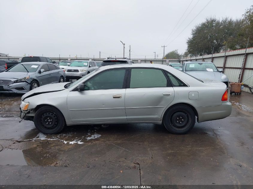 2000 Toyota Avalon Xls VIN: 4T1BF28B5YU024819 Lot: 43840054