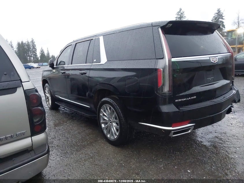 Vin: 1gys4kkt5rr197590, lot: 44335570, cadillac escalade esv 4wd premium luxury 20243