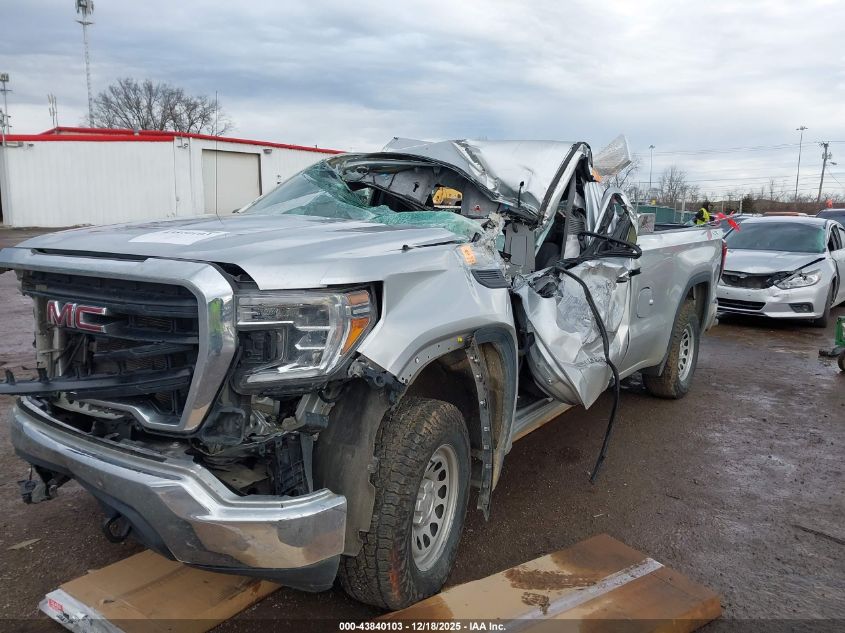 2021 GMC Sierra 1500 4Wd Long Box VIN: 3GTN9AEF1MG201356 Lot: 43840103