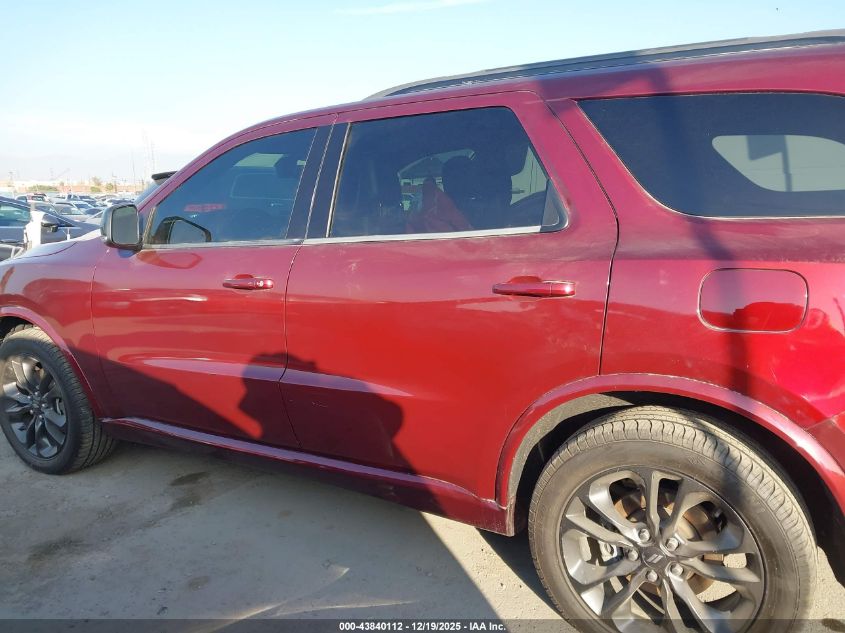 2021 Dodge Durango Gt Plus Awd VIN: 1C4RDJDG0MC522320 Lot: 43840112