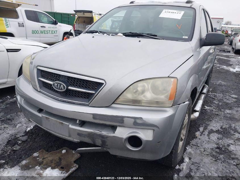 2004 Kia Sorento Ex/Lx VIN: KNDJC733245251329 Lot: 43840123