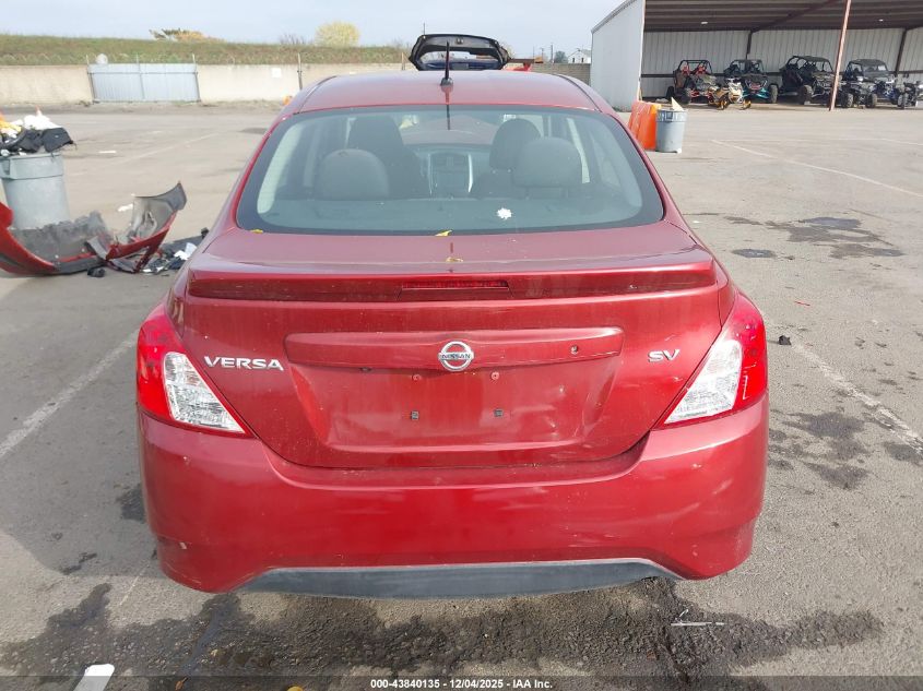 2018 Nissan Versa 1.6 Sv VIN: 3N1CN7AP9JL885695 Lot: 43840135