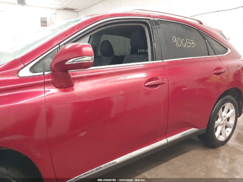 2012 Lexus Rx 350 VIN: JTJZK1BA0C2414477 Lot: 43840190