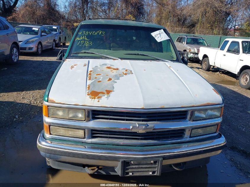 1999 Chevrolet Tahoe Ls VIN: 1GNEK13R6XJ370414 Lot: 43840193