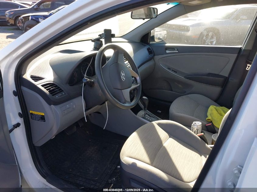 2017 Hyundai Accent Se VIN: KMHCT4AE1HU171393 Lot: 43840205