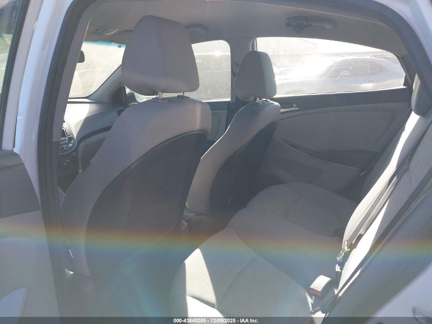 2017 Hyundai Accent Se VIN: KMHCT4AE1HU171393 Lot: 43840205