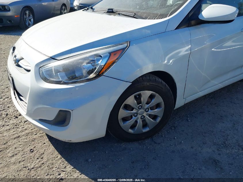 2017 Hyundai Accent Se VIN: KMHCT4AE1HU171393 Lot: 43840205