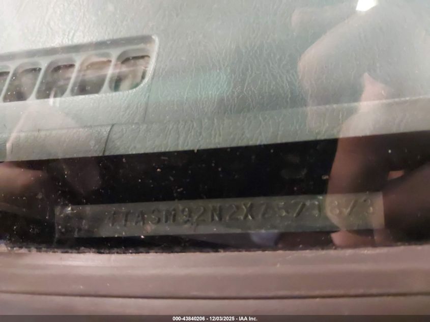 1999 Toyota Tacoma Prerunner VIN: 4TASM92N2XZ571873 Lot: 43840206