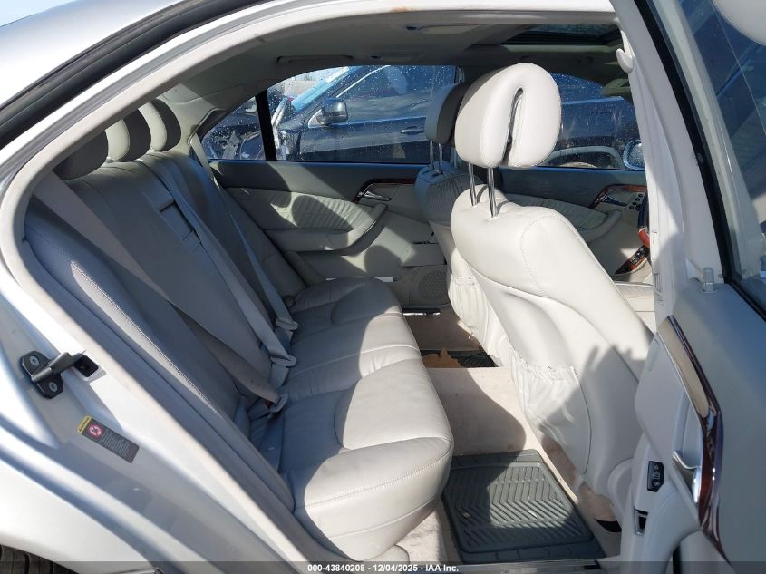 2003 Mercedes-Benz S 500 VIN: WDBNG75J23A327783 Lot: 43840208