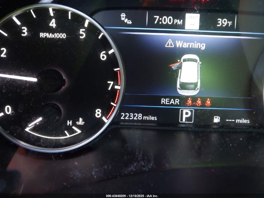 2024 Nissan Murano Platinum Intelligent Awd VIN: 5N1AZ2DS9RC106973 Lot: 43840209