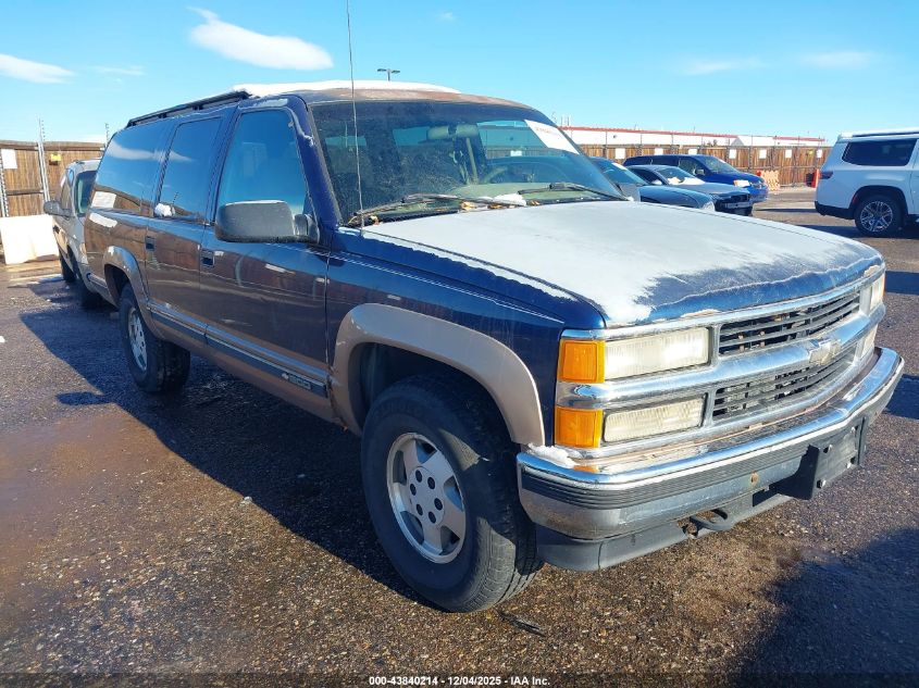 1995 Chevrolet Suburban K1500 VIN: 1GNFK16K3SJ424764 Lot: 43840214