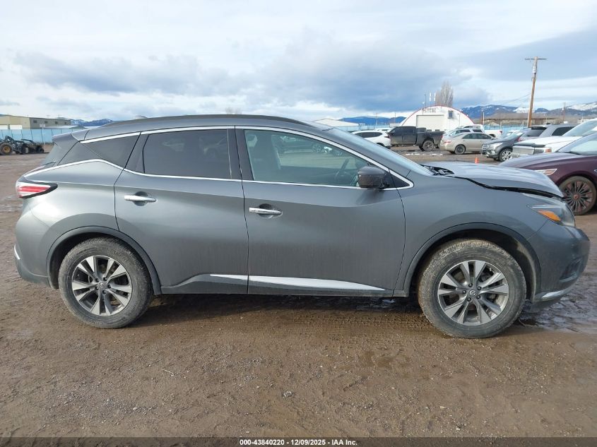 2018 Nissan Murano Sv VIN: 5N1AZ2MH0JN138515 Lot: 43840220
