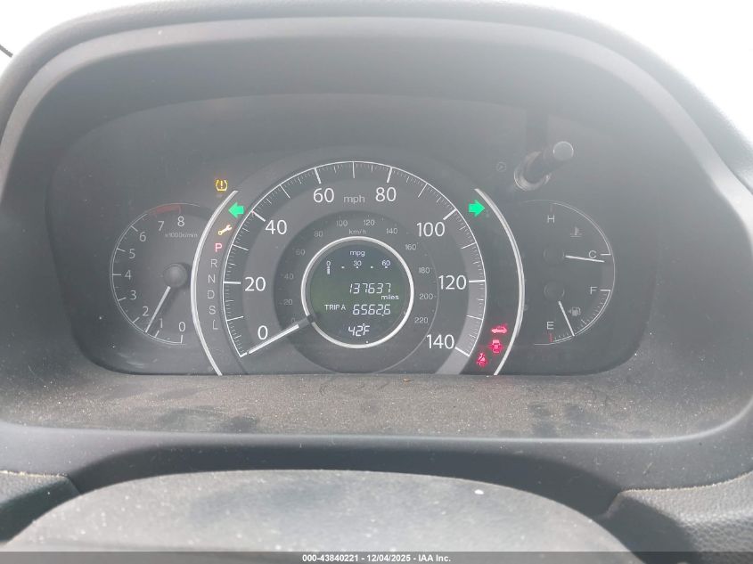 2016 Honda Cr-V Ex VIN: 2HKRM4H50GH655842 Lot: 43840221