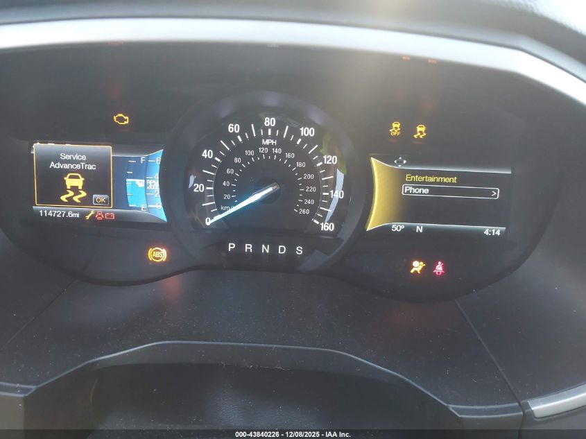 2017 Ford Edge Sel VIN: 2FMPK3J90HBC28352 Lot: 43840226