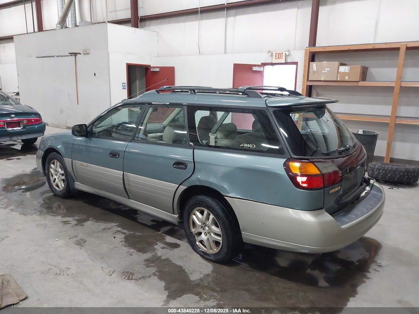 4S3BH675017617753 2001 SUBARU OUTBACK photo no. 3