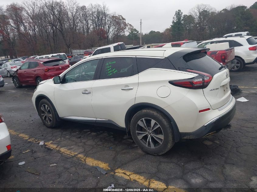 2020 Nissan Murano S Fwd VIN: 5N1AZ2AJ4LN152198 Lot: 43840235