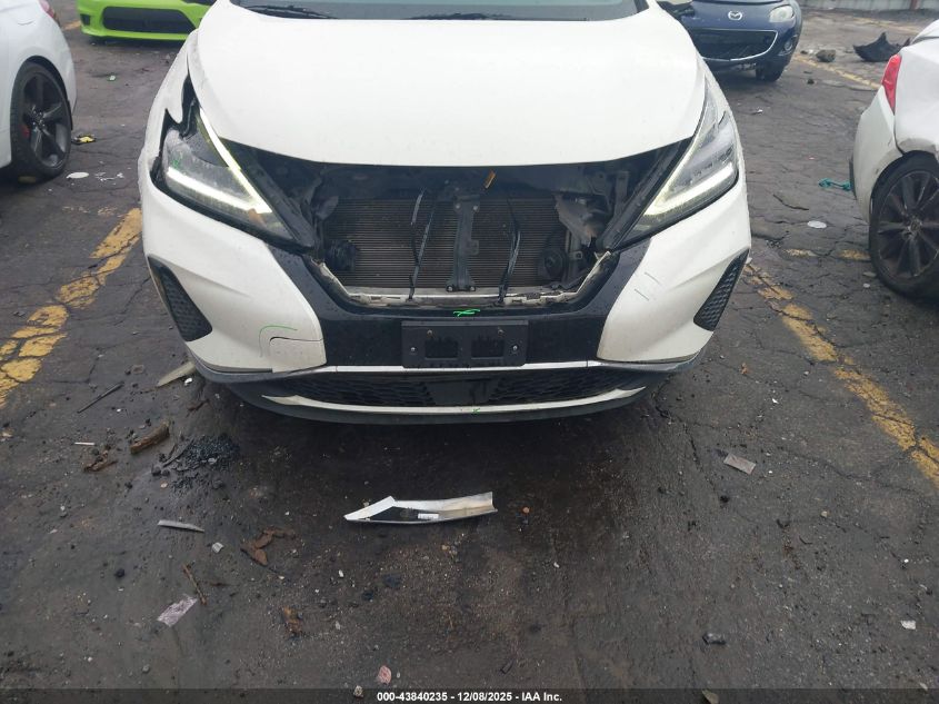 2020 Nissan Murano S Fwd VIN: 5N1AZ2AJ4LN152198 Lot: 43840235