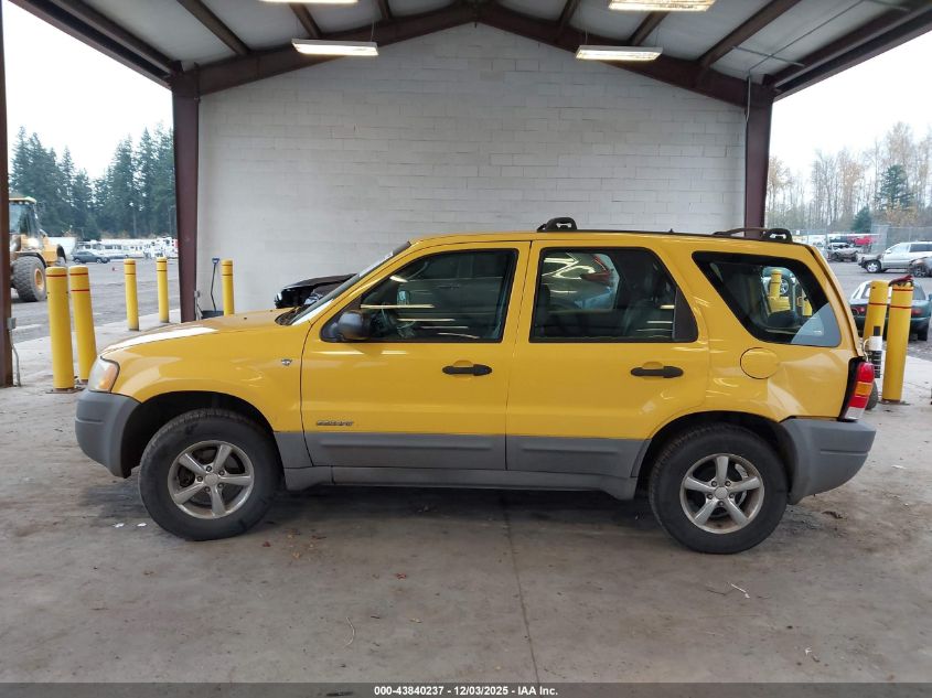 2002 Ford Escape Xls VIN: 1FMYU01112KA95167 Lot: 43840237