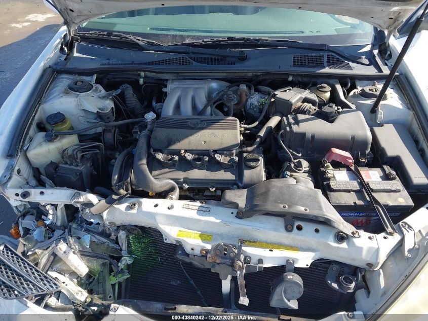 2002 Toyota Camry Xle V6 VIN: 4T1BF30K12U503991 Lot: 43840242