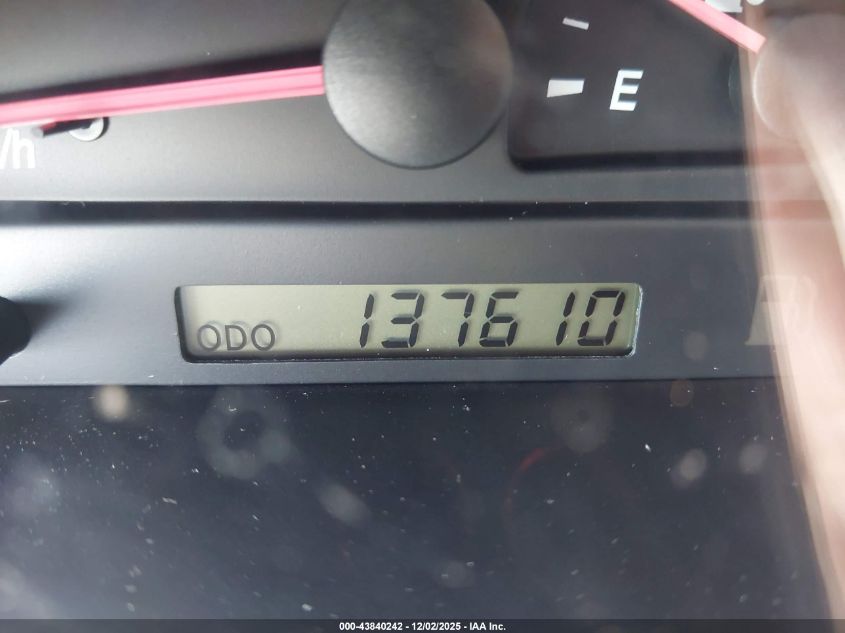 2002 Toyota Camry Xle V6 VIN: 4T1BF30K12U503991 Lot: 43840242