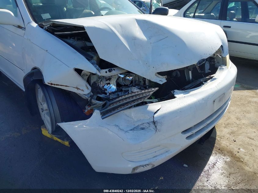 2002 Toyota Camry Xle V6 VIN: 4T1BF30K12U503991 Lot: 43840242