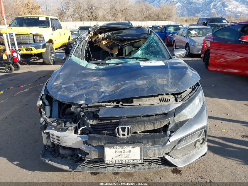 2021 Honda Civic Ex VIN: SHHFK7H6XMU207717 Lot: 43840278