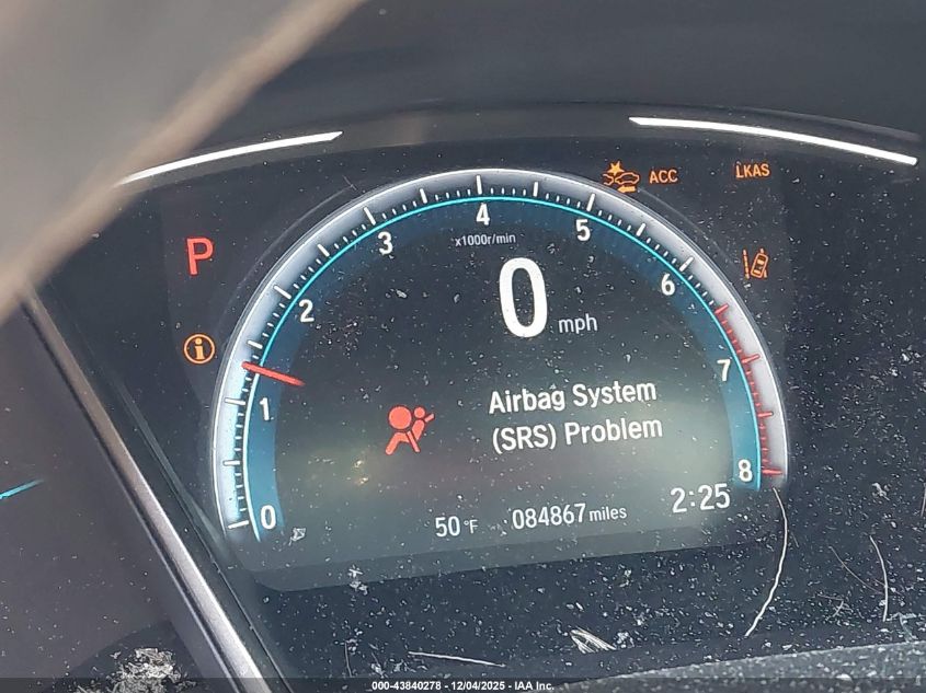 2021 Honda Civic Ex VIN: SHHFK7H6XMU207717 Lot: 43840278