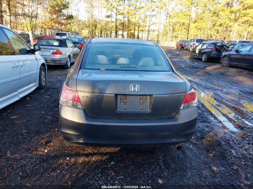 2009 Honda Accord 2.4 Lx VIN: 1HGCP26369A078619 Lot: 43840312