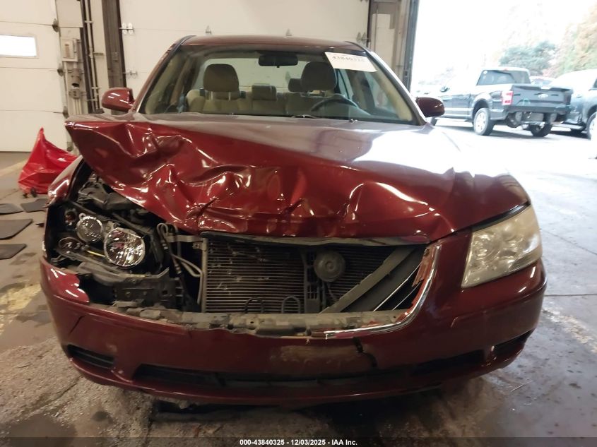 2009 Hyundai Sonata Gls VIN: 5NPET46C39H563355 Lot: 43840325