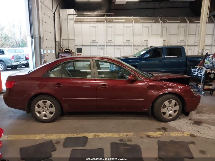 2009 Hyundai Sonata Gls VIN: 5NPET46C39H563355 Lot: 43840325