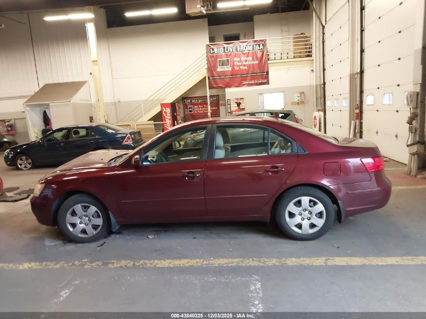 2009 Hyundai Sonata Gls VIN: 5NPET46C39H563355 Lot: 43840325