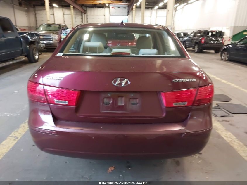 2009 Hyundai Sonata Gls VIN: 5NPET46C39H563355 Lot: 43840325