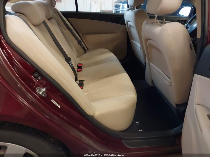 2009 Hyundai Sonata Gls VIN: 5NPET46C39H563355 Lot: 43840325