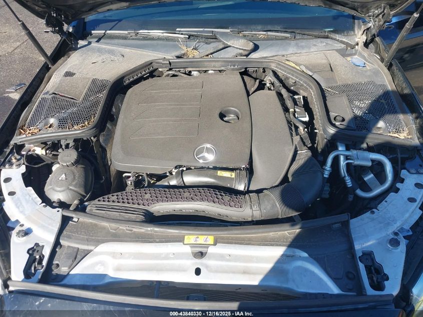 2021 Mercedes-Benz C 300 Sedan VIN: W1KWF8DB9MR631954 Lot: 43840330