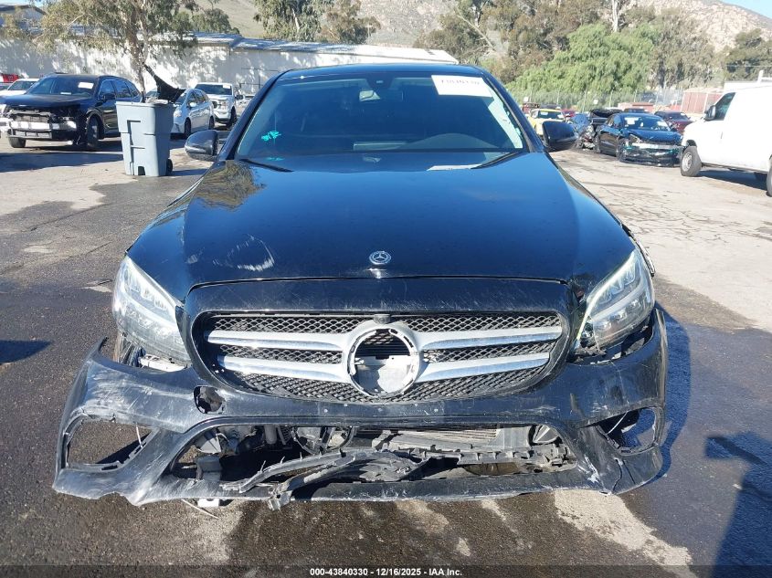 2021 Mercedes-Benz C 300 Sedan VIN: W1KWF8DB9MR631954 Lot: 43840330