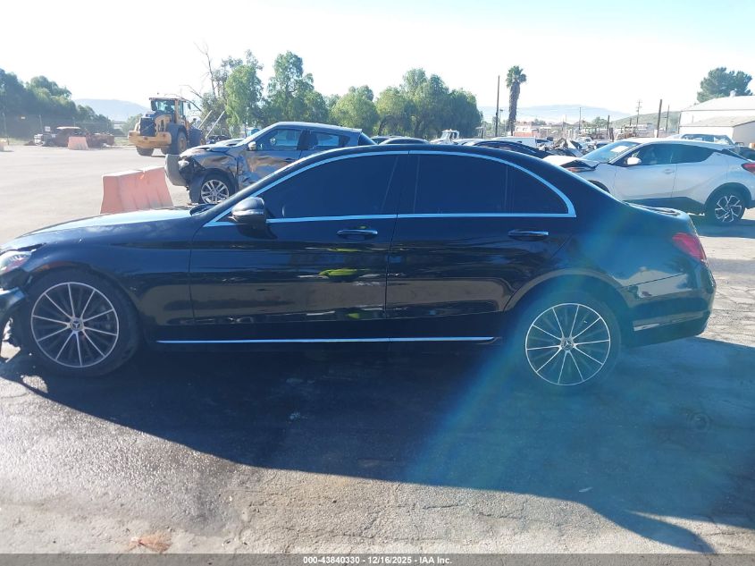 2021 Mercedes-Benz C 300 Sedan VIN: W1KWF8DB9MR631954 Lot: 43840330