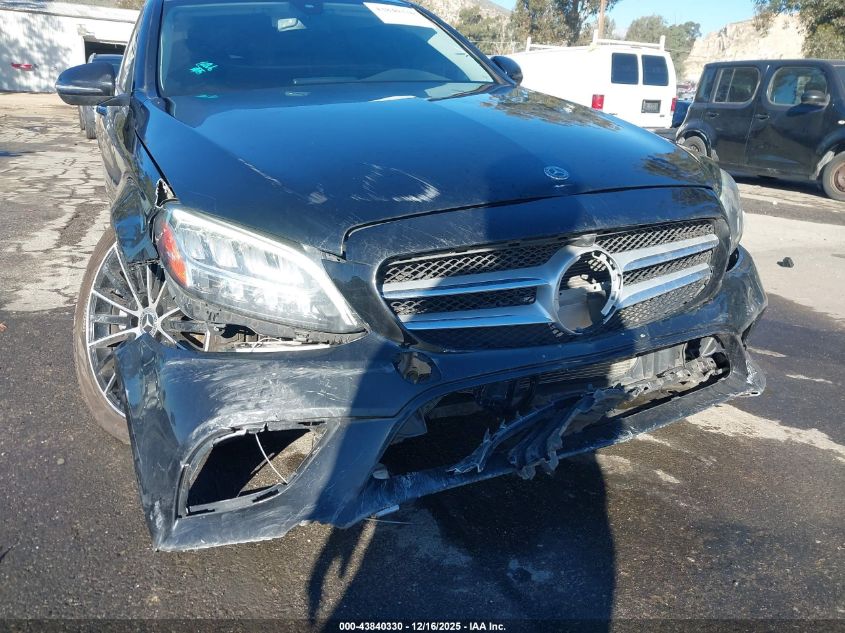 2021 Mercedes-Benz C 300 Sedan VIN: W1KWF8DB9MR631954 Lot: 43840330